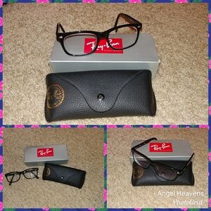 Unisex Ray-Ban Black Eye Glasses